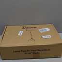 Decosis Projector Stand Tripod Adjustable, Laptop Height from 23.5 to 63.5 inches with Gooseneck Phone Holder, Floor for Office, Home, Stage, Studio, DJ Racks Holder Mount, 23.5inch-63.5inch (Black)