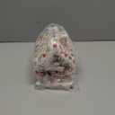 SunArtHome Gingerbread House Decoration, Battery-Operated Light-Up Gingerbread House, Classic Gingerbread Christmas Village Figurines, Handmade Decorations (Style 2)