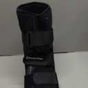 OTC Short Leg Cast Low Top Walker Boot, Black, Large/Short