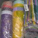 Honeydak 50 Pcs 24oz Christmas Cup Tumbler with Straw and Lid, Bulk Christmas Gifts, Holiday Reusable Plastic Cups, Water Bottle, Iced Coffee Travel Mug Cup for Party (Xmas Words and Patterns)