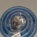 1 Inch Suction Hose for Fuel Diesel Transfer Pump, 6.5 Feet Oil Kerosene Transfer Tube with 3/4 & 1 Inch Threaded Couplings