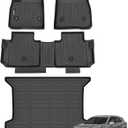 Binmotor-Floor Mats & Cargo Liner for Cadillac XT5 2017-2025, All Weather Car Floor Mat TPE Mats Cargo Mat Trunk Mat for Cadillac XT5 Accessories