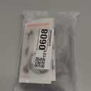 FELENDY 16" Ponytail Extension Long Curly Wavy Ponytails Clip in Claw Hair Extension Pony Tails Natural Looking Synthetic Hairpiece for Women Dark Brown