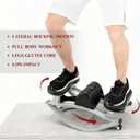 Rock Stepper, Side to Side Rocker Machine, Steppers for Exercise at Home, U-Shaped Rock Stepper Machine with Digital Display & Resistance Bands250 LBS Loading Capacity Exercise Equipment