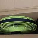 20" Solar Fan, Large Solar Powered Cordless Camping Fan, Rechargeable Battrey Operated Fans for Outside, 360 Tilt, Hi-airflow, Wireless, for Home Garage Outdoor Patio Travel Greenhouse