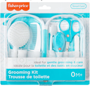 Smart Care Fisher-Price 12-Piece Baby Grooming Kit, Newborn Essentials, Baby Gift Set, Includes Baby Nail Kit, Baby Oral Care, Baby Hair Brush, Baby Comb