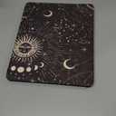 Kidcube for iPad Air 13 Inch Case M3 2025/M2 2024, for iPad Pro 12.9 Cases (2022/2021/2020/2018) - for Women Girls Cute Folio Cover with Pencil Holder Kawaii Sun Moon Stars Design Rotating Stand Teens