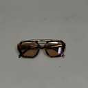 SA106 Hipster Octagonal Geometric Bold Rectangular Retro Plastic Racer Sunglasses