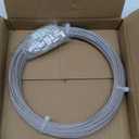 1/16 Wire Rope, 100FT 304 Stainless Steel Cable with 50Pcs Crimp Sleeves, Aircraft Grade, 7x7 Strand, 368lbs Breaking Strength, for Garden Trellis, Clothesline, Railing,Trellis: Amazon.com: Industrial & Scientific