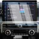 [Upgrade]Karltys 2 Pack Toyota Tacoma 2024 2025 2026 14-Inch Screen Protector [No Glare & Fingerprint] for Models Limited/TRD Pro/Trailhunter Touchscreen, 2025 Tacoma Accessories Navigation Protective Film