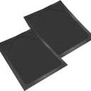 Mud Flaps 30"x 24" Black for Semi Truck and Trailer Heavy Duty Rubber - 1 Pair (30" x 24")