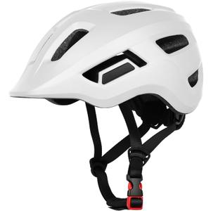 Toddler/Kids Bike Helmet, Adjustable and Multi-Sport, from Infant to Schoolchild, 2 Sizes (X-Small: 18.8"-19.7" / 48-50 cm, White)