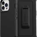 Defender Case Compatible with iPhone 13 Pro Defender Phone Case Screenless, Rugged & Durable, Black