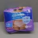 Always Discreet Adult Incontinence & Postpartum Underwear for Women, Maximum, Large, 17 Count (Packaging May Vary)