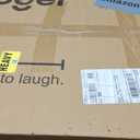 Huuger Computer Desk, 63 Inch Office Desk, Gaming Desk with Storage, Writing Desk Work Desk for Home Office, Study, Modern Simple Desk, Large Legroom, Metal Frame, Rustic Brown and Black