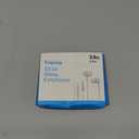 Sleep Headphones, Soft Earphones Wired for Sleeping, Sleep Earbuds for Side Sleeping, in-Ear Headphones with Mic and Volume Control, Noise-Isolating, Travel, Relaxation (White) (10.8*9*2cm)