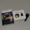 2026 Upgraded Wireless Carplay Adapter, 4 in 1 Screen Mirroring Support Mirror Link/AirPlay for Apple CarPlay & Android Auto, Mini USB/TypeC Plug & Play Car Play Adapter, Wired to Wireless No Latency