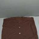 Lomon Womens Short Sleeve Cardigans Lightweight Sweaters Tops Brown, Large