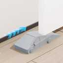 Funny Tesla Cybertruck Door Stoppers for Bottom of Door, Anti-Slip Rubber Heavy Duty Door Stop Wedge, Large Doorstop 2 inches High Gate Holder Suits Any Floor As a Gifts