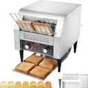 VEVOR Commercial Conveyor Toaster, 300 Slices/Hour, Heavy Duty Stainless Steel, Electric Restaurant Toaster for Toast, Bun, Bagel, Bread