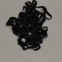 Black Sequin Bead Fabric Trim Flat Sequins Beaded Strip Woven Gimp Braided Trimming Metallic Glitter Polyester Ribbon Bulk for Sewing Making Dresses Clothes Crafts Choker Home Decor DIY (10M)