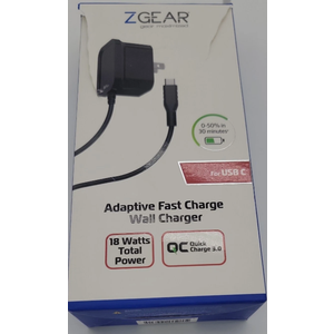 ZGEAR Adaptive Fast Charge Wall Charger For Micro USB