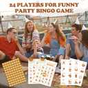 3 x Baby Shower Bingo Game, Boho Sunshine Bingo Cards Set, Sunshine Gender Reveal Party Bingo Supplies for Adults, Family Friends Activities Favors Decorations for 24 Player, 03