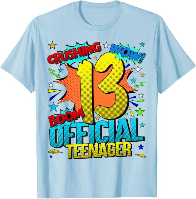 Official Teenager 13th Birthday Awesome Since 2010 Gifts T-Shirt S