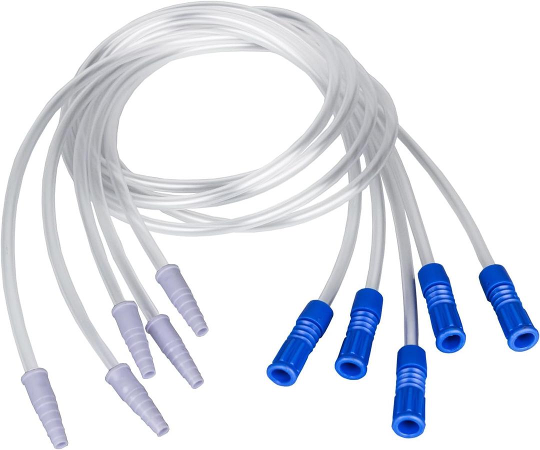 VWJ 5 Pieces Urinary Drainage Bag Extension Tubing, 36" Catheter Drain Extension Tube, Flexible Drainage Tube Connector, Tubing Extension for Drainage System, Universal Fit for Urine Bag