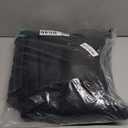 RYB HOME Black Blackout Curtains for Bedroom Living Room, Thermal Insulated Privacy Rod Pocket Drapes for Nursery Office Home Theater,  Size 105*50 Inch