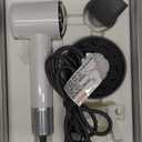 Tideway Hair Dryer Professional High-Speed Ionic Blow Dryer 110,000 RPM, Compact Hair Dryer with Magnetic Diffuser, Fast Drying with Brushless Motor Low Noise Smart Temperature Control-H11 (White)