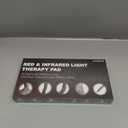 ALLOLO Red Light Therapy for Body, 3-in-1 LED Bead Red Light Therapy Belt with Timer Remote Control, 12.6"*6.3" 660nm&850nm Infrared Light Therapy for Body Back Waist Shoulder Knee Joint (Corded)