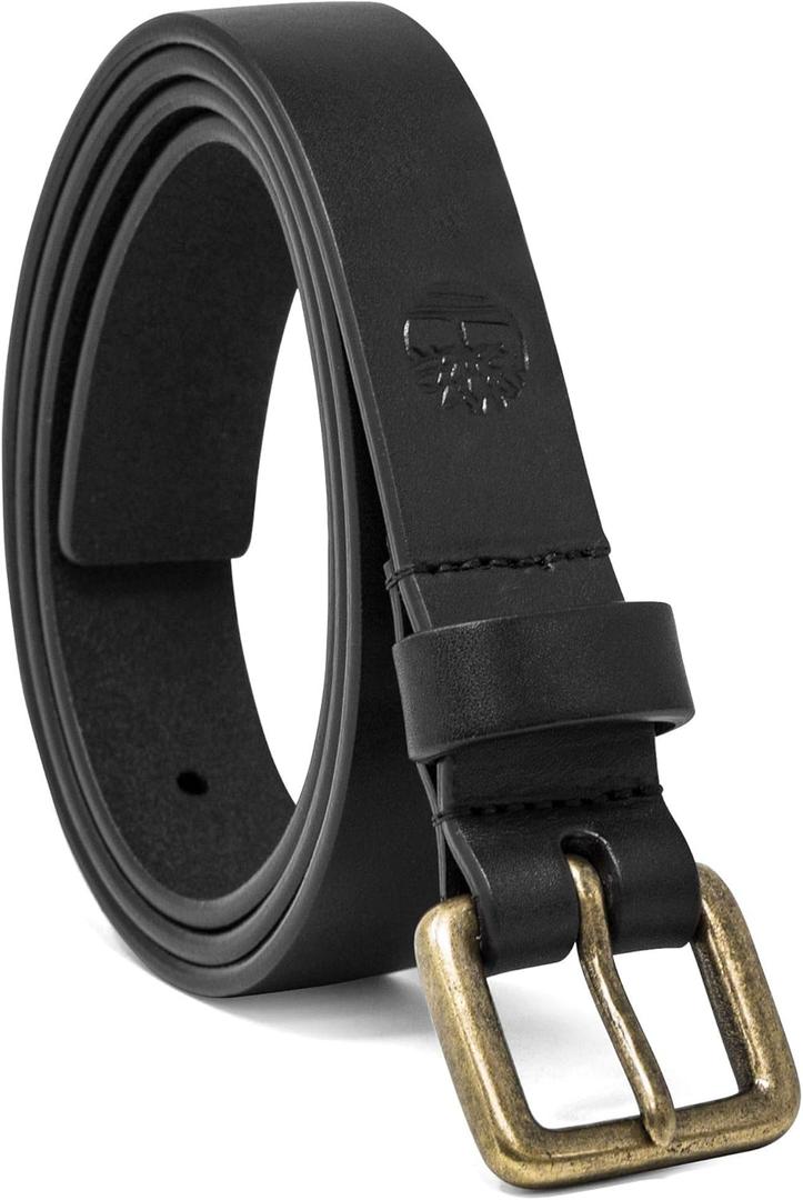 Timberland Women's Casual Leather Belt for Jeans (Medium (33-39))