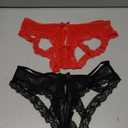 Women’s lace briefs sexy panties with cage back M