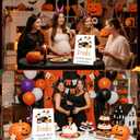 2 x Halloween Baby Shower Tabletop Sign, Drinks Please Help Yourself, Include One 811 Sign with holder, A Little Boo Gender Reveal Party Decoration Supplies - FJ17