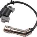 994-00128 Ignition Coil with Spark Plug for Cub Cadet XT1-LT42 4X90HW AX90HUC AX90HUB 547cc MTD CLT42H CLT46CVT 4X90HU