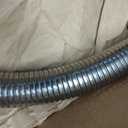 1.5 In Exhaust Flex Pipe, 304 Stainless Steel [1 1/2"] ID x 72" Universal Flexible Exhaust Tubing