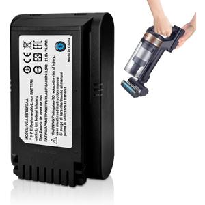 Battery for Samsung Jet60 Jet65 Jet70 Jet75 Jet90 Cordless Stick Vacuum Cleaner Battery, Replacement for VCA-SBTA60 VCA-SBT90 VCA-SBT90EB, NOT for Jet85 & Jet95 & Jet Bespoke