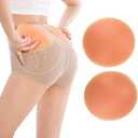 Silicone Butt Pads, Hip Pads for Women Shapewear  Hip Enhancer Pad & Fake Buttock Lifter Thick Peach
