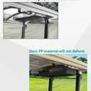 SAUTVS Rear Overhead Storage Tray for Yamaha Drive2 G29 Golf Cart Accessories, Roof Rear Storage Box Ceiling Organizer Tray Compatible with Yamaha Drive2 G29 Standard Factory Golf Cart