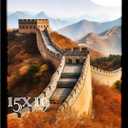 Picrit 15x19 Picture Frame, Photo Frame for Wall Mounting Display, Black