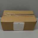 Christmas Tree Figurines, Wood Effect Accented with Gold, Tabletop Xmas Trees Set of 2, Small Decorative Resin Christmas Trees Decorations Indoor, Winer Mantle Decor for Table Centerpieces