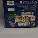 4 in 1 Snow Village,Pickup,Garage,RV Building Set Compatible with Lego,Xmas Decor Toys Gifts for Adults Girls Boys Ages 6+ (650 Pieces) (Multicolor)