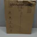 SIBRILLE 36W LED Tree Floor Lamp, Modern Dimmable Standing Lamp with Remote & Touch Control, 4 Color Temperatures, 3 Rotatable LED Light Floor Lamps for Living Room, Bedroom, Office