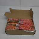 24 Bundles Artificial Fall Flowers Outdoor UV Resistant Fake Mums Bulk Outdoor Faux Mums Plants Plastic Flower Decorations for Home Garden Porch Hanging Planter Vase Autumn Decor Outside, Orange