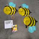 umble Bee Balloon Garland Kit: Yellow Black and white Bee balloon arch for Sweet Honey Bee Baby Showers, 'What Will It Bee' themed gender Reveals,Sunflower or Sunny Birthday Decors