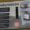 Baby Brezza Formula Pro Advanced Formula Dispenser Machine - Automatically Mix a Warm Formula Bottle Instantly - Easily Make Bottle with Automatic Powder Blending, Slate