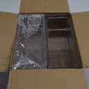 Hudgan 8 Pack Clear Plastic Drawer Organizer Bins Set, Stackable Cutlery Storage Bins Trays for Organizing Kitchen Supplies, Bathroom Supplies, Office Supplies, Crafts, Gadgets, Cabinet Supplies