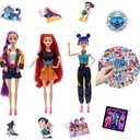 3Pack Demon Hunters Toys Set, Demon Hunters Dolls Set, 11.5-inch Poseable Dolls with Movable Joints, 50 Stickers Included Suitable for Fans and Kids Game Gift