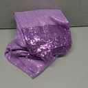 Lavender Sequin Backdrop Drapes 4 Panels 2FTx8FT Glitter Backdrop Curtains for Wedding Party Stage Decorations